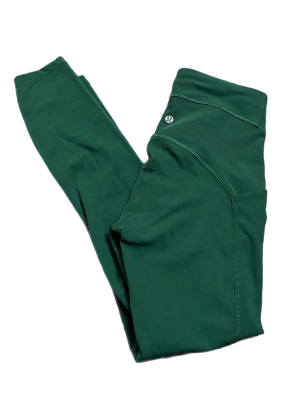 Lululemon Power Thru High-Rise Tight 25" (Everglade Green) Size 4